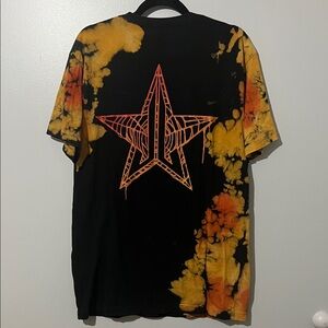 Jeffree Star Cosmetics Halloween Mystery Box Exclusive Spider Web Logo Tee L